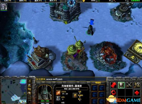 魔兽争霸混战_魔兽地图多种族混战_魔兽无限人口大混战最新地图
