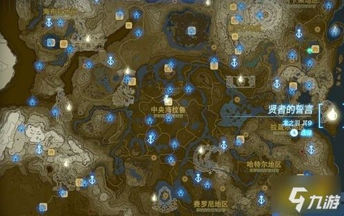王国之泪 互动地图,探索《塞尔达传说 王国之泪》的奥秘——互动地图全面解析
